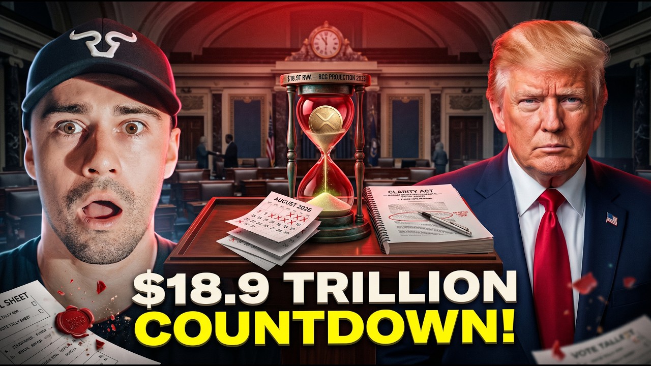 Ripple XRP: THE $18.9 TRILLION COUNTDOWN STARTED! Congress Has Until AUGUST Before It's OVER!