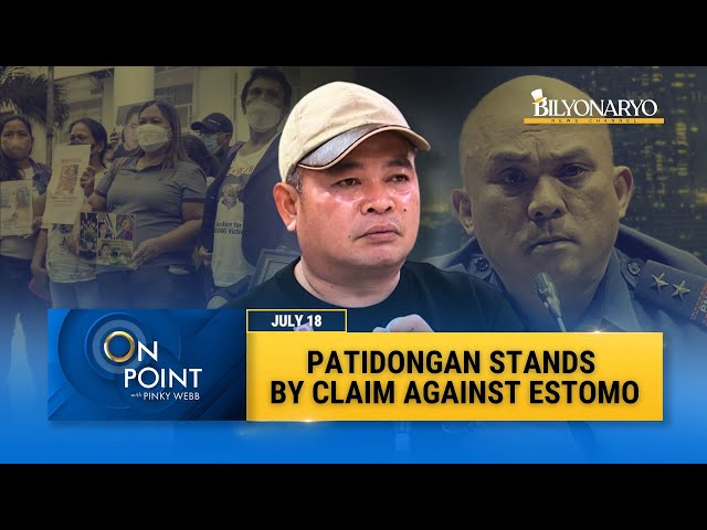 On Point: Estomo vs Patidongan: Apology Demanded Over Sabungeros Claims