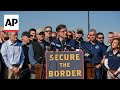 Mike Johnson leads House GOP on trip to US-Mexico border