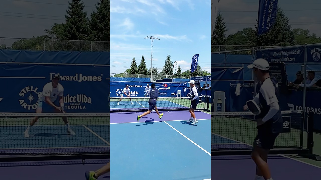 INSANE PICKLEBALL DEFENSE FTW!