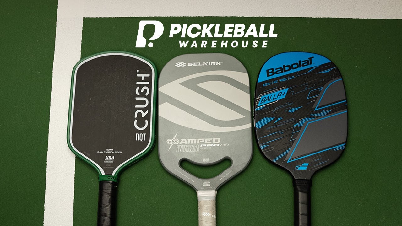 How pickleball paddle shapes affects performance on the court - Pickleball Warehouse VLOG