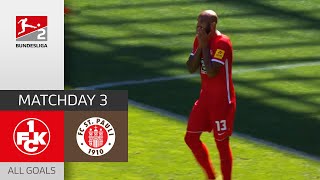 3rd win in the 3rd game | 1. FC Kaiserslautern — FC St. Pauli 2-1 | All Goals| MD 3 – Bundesliga 2