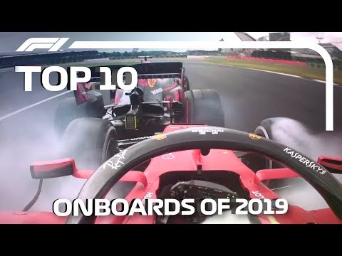 Top 10 F1 Onboards of 2019