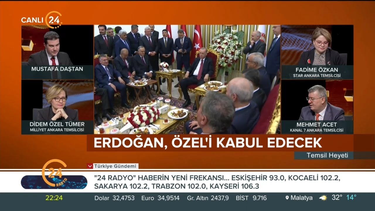 Mustafa Daştan ile "Temsil Heyeti" / Erdoğan-Steinmeier Görüşmesi - 25 04 2024