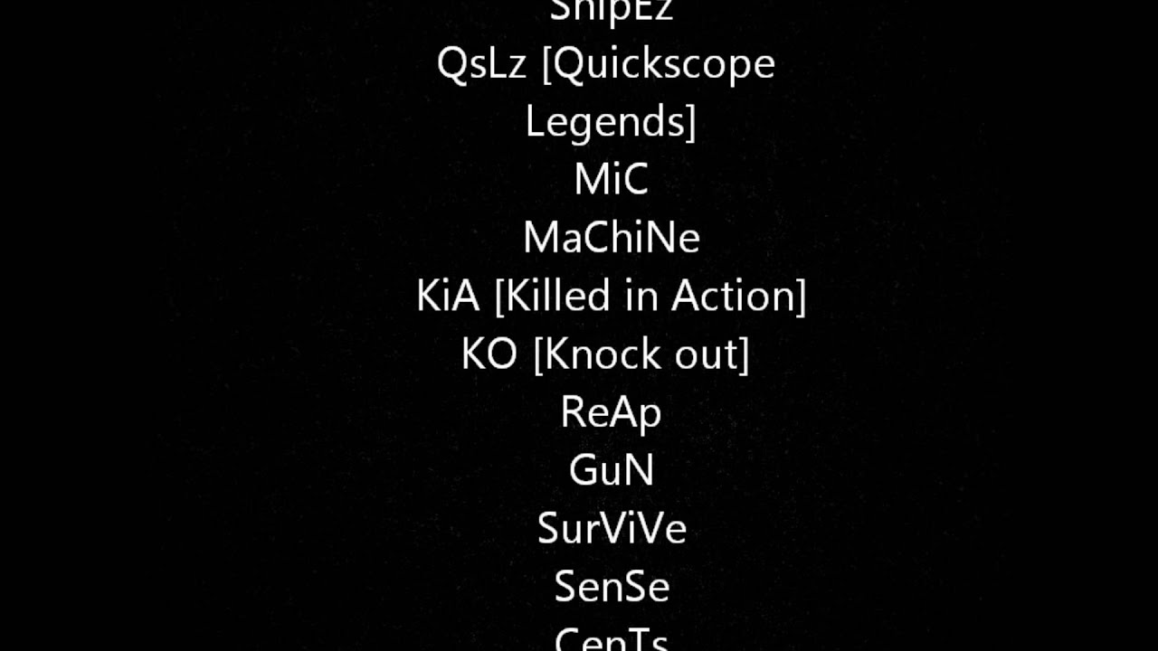 30 Epic Clan Names YouTube