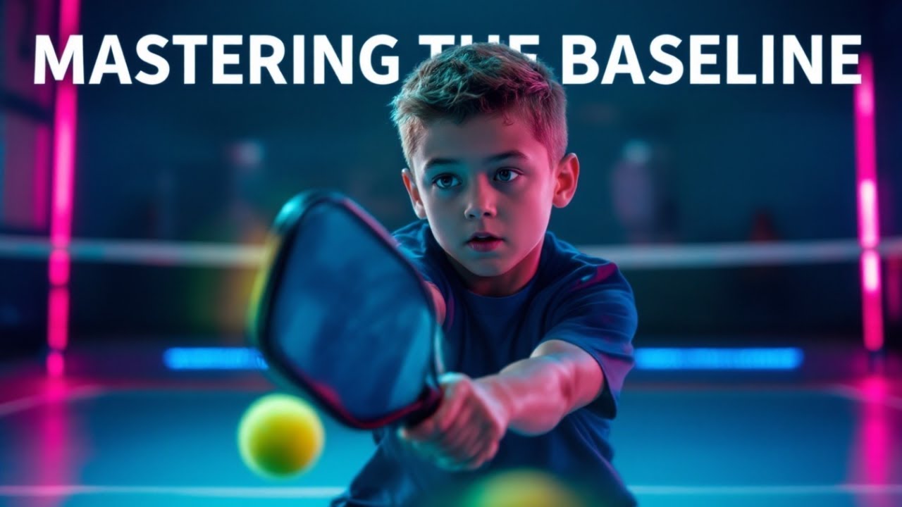 Pro Teaches Baseline Pickleball to 6 Year Old Prodigy