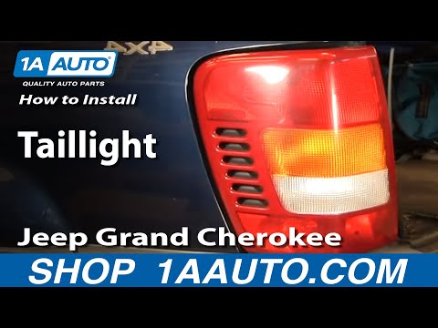 JEEP Grand Cherokee II (WJ) - Outer Tail Light & Bulbs Replacement