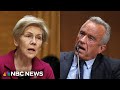 Kennedy insists to Warren he is not taking away vaccines from Americans