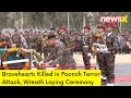 Last Rites of Bravehearts Killed in Poonch Terror Attack | Wreath Laying Ceremony
