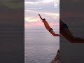 Acapulcos cliff divers perform for the first time since Hurricane Otis
