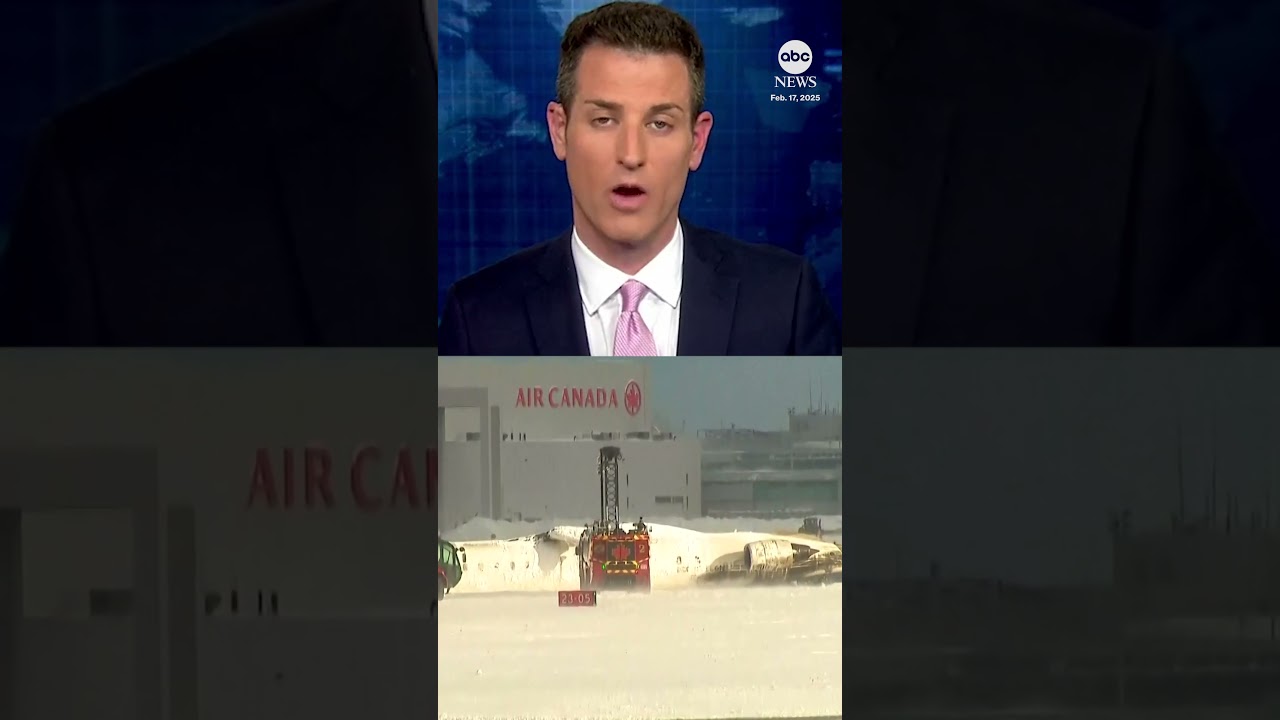 Delta flight crashes at Toronto airport
