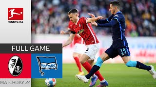 🔴 LIVE | SC Freiburg — Hertha Berlin | Matchday 24 – Bundesliga 2021/22