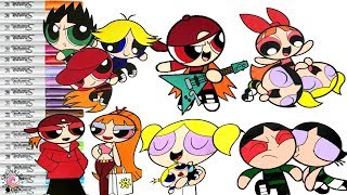 Powerpuff Girls Coloring Book Compilation Rowdyruff Boys Bubbles ... Powerpuff Girls Coloring Book Compilation Rowdyruff Boys Bubbles ...