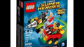 LEGO Super Heroes Робин против Бэйна (76062)