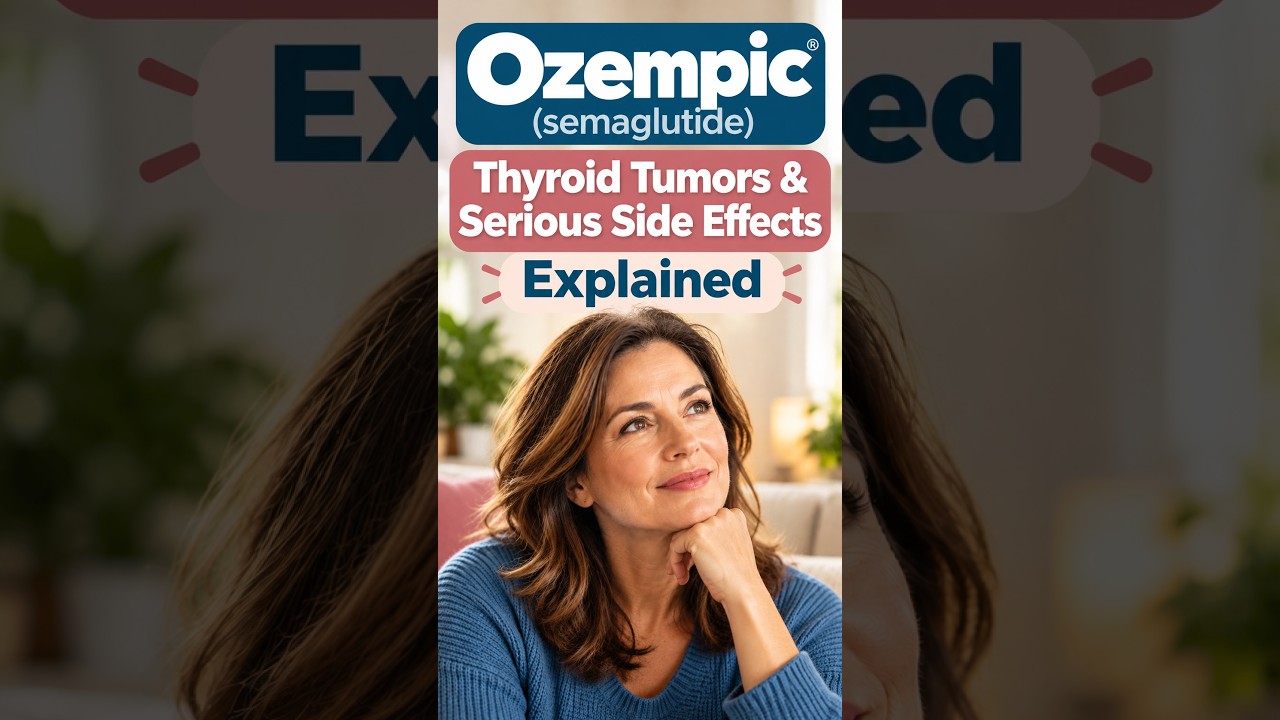 Ozempic (semaglutide) - Thyroid Tumors & Serious Side Effects Explained