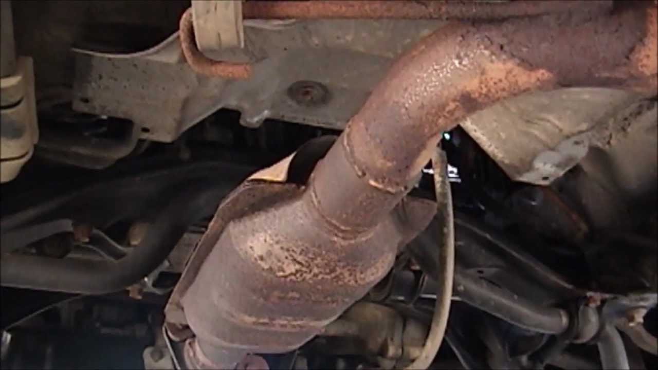 1997 Jeep wrangler catalytic converter removal #3
