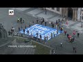 Prague flash mob advocates Ukraine solution via the Estonian plan  - 01:05 min - News - Video