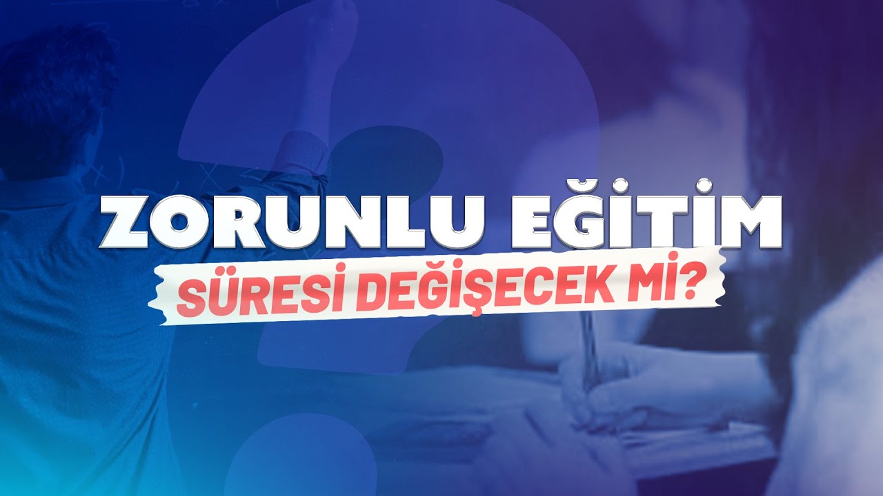 Milli Eğitim Bakanı Yusuf Tekin'den 'zorunlu eğitim' açıklaması