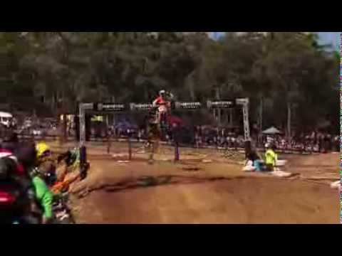 Transmoto Exclusive - 2013 Monster Energy MX Nationals Rd 1 Raymond Terrace Highlights 