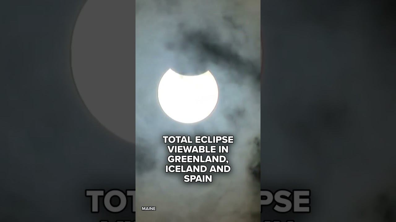 Partial solar eclipse visible across North America