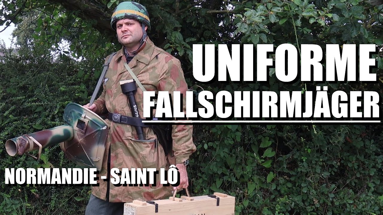 🧥 Uniforme Fallschirmjäger Panzerschreck - Normandie 1944 - Présentation d'uniforme