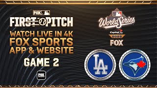 Dodgers at Blue Jays | World Series Game 2 #FirstPitch | MLB on FOX