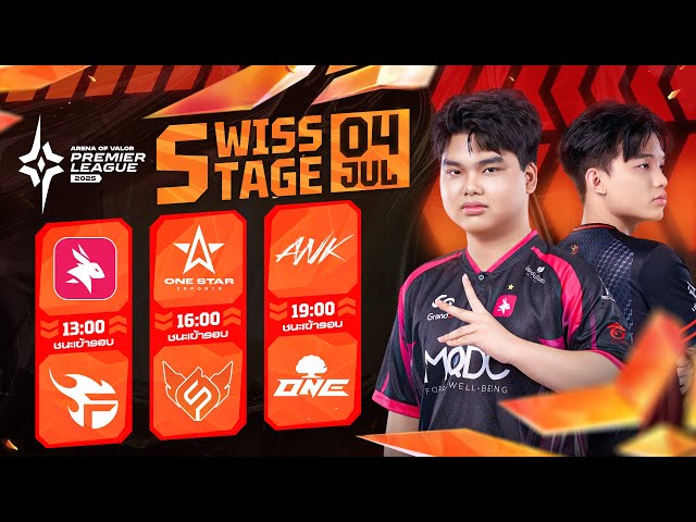 การแข่งขัน RoV นานาชาติ APL 2025🏆 รอบ Swiss Stage วันที่ 7