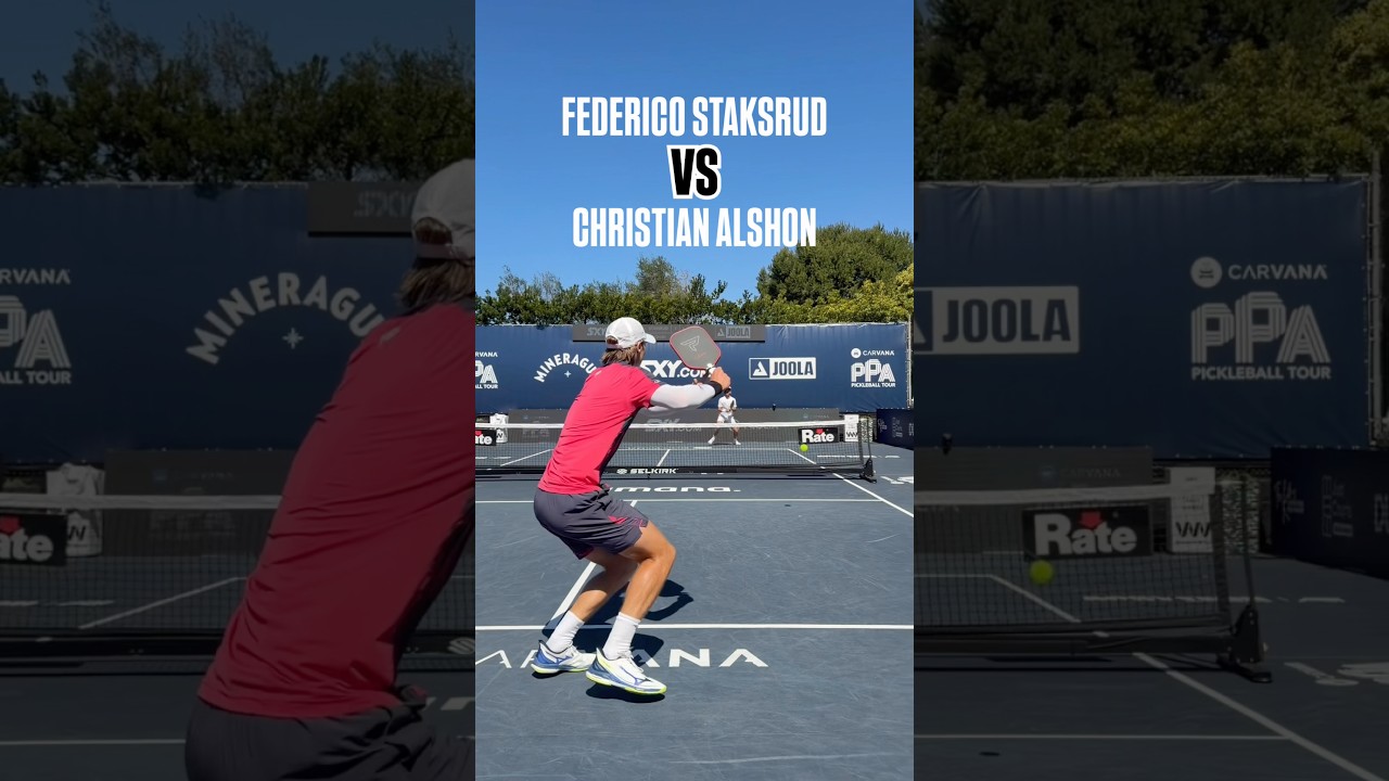 Men’s Singles Semifinal‼️One of the best pickleball singles battles you could’ve seen live 👏