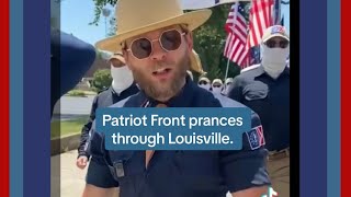 Patriot Front prances through Louisville. Kentucky doesn't take the bait.