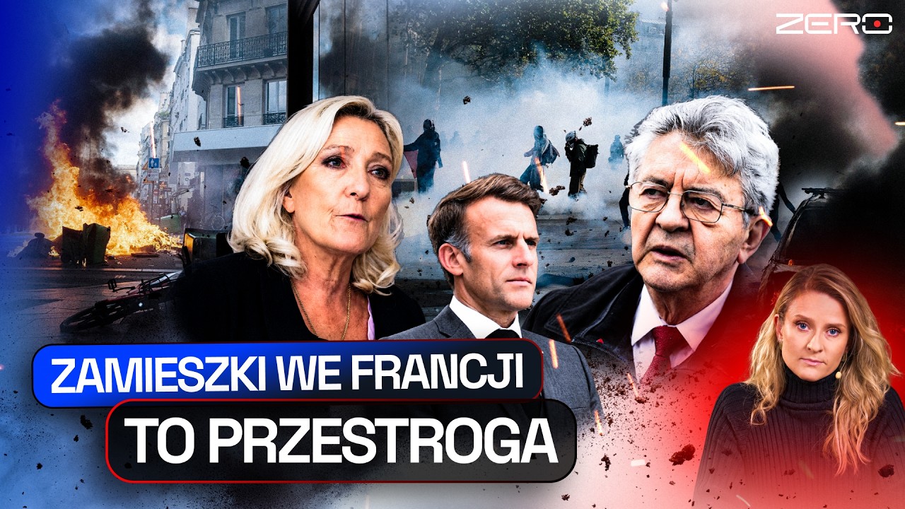 FRANCJA PO ZAMIESZKACH. MACRON, LE PEN, MÉLENCHON - POLITYCZNA WALKA PRZED WYBORAMI