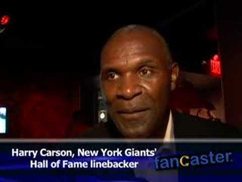 Harry Carson - Giants Hall of Fame Linebacker