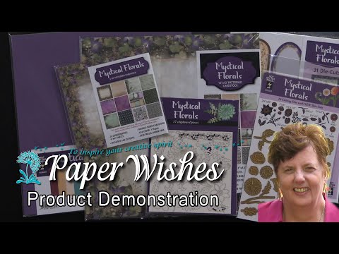 Mystical Florals Die-Cuts, 31 pieces