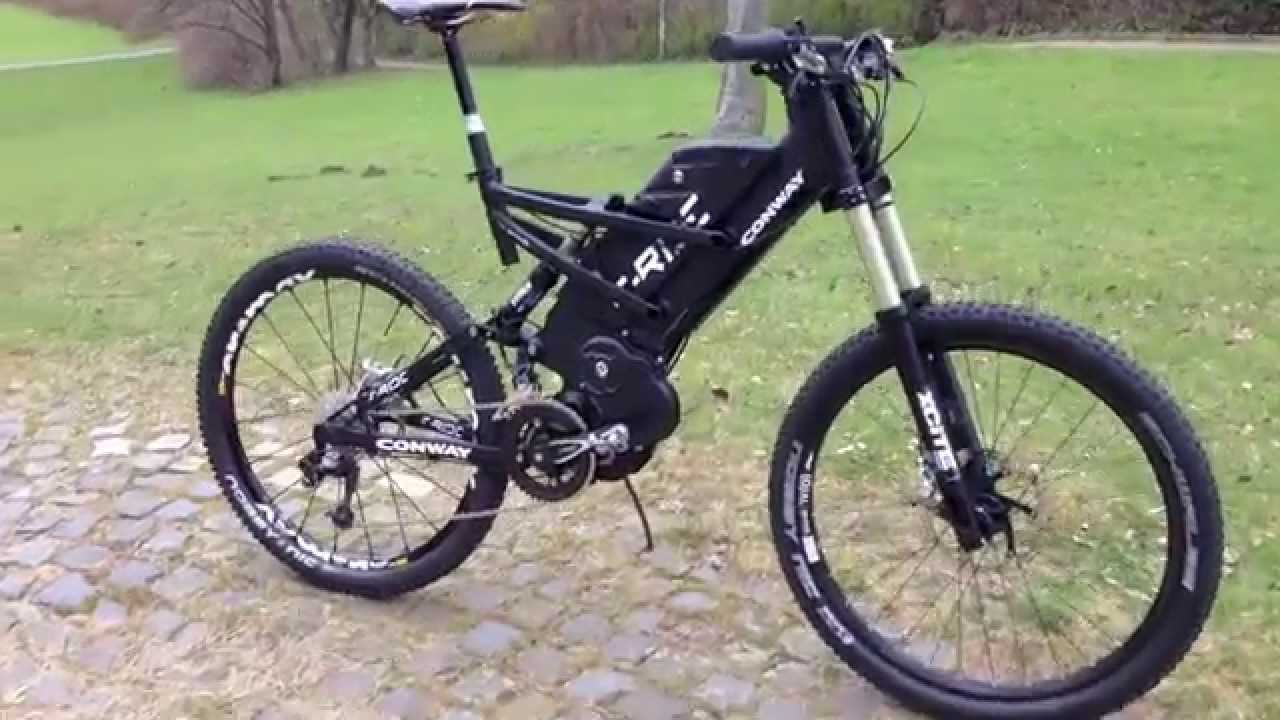 Conway E Rider Umbau im Detail (Extreme E Bike) YouTube