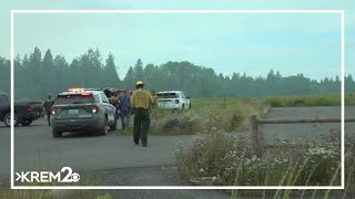 2PM Update | South Keeney Road Fire in Spokane County