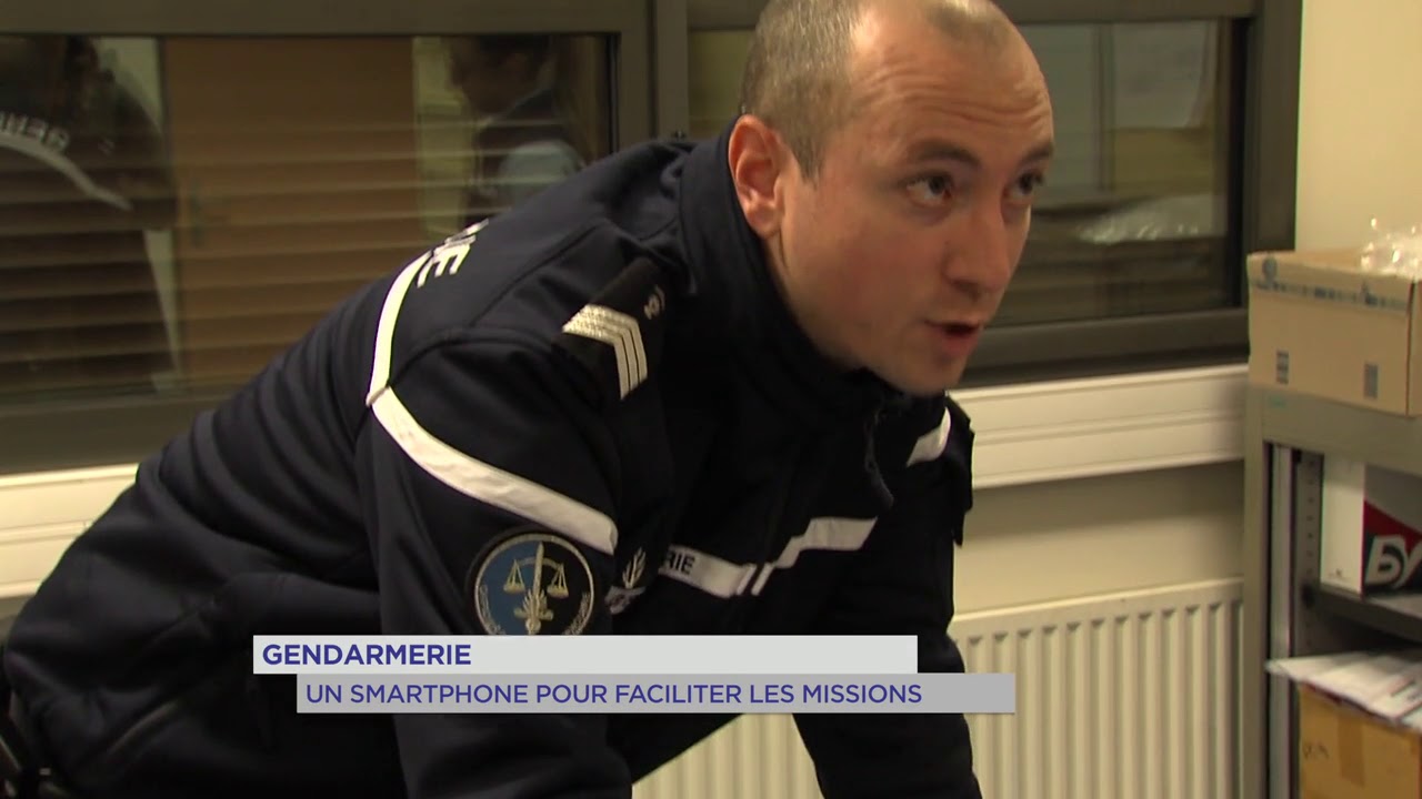 Gendarmerie : un smartphone pour faciliter les missions