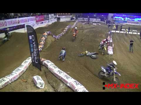 Nicolai M. Hansen bad crash - Supercross Herning 2013 