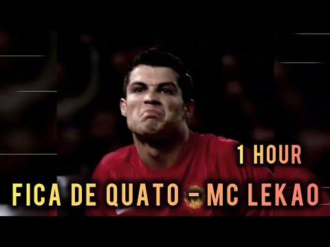 1 HOUR || FICA DE QUATÃO - MC LEKÃO - DJ BIEL DIVULGA E || SUPER SLOWED +REVERB