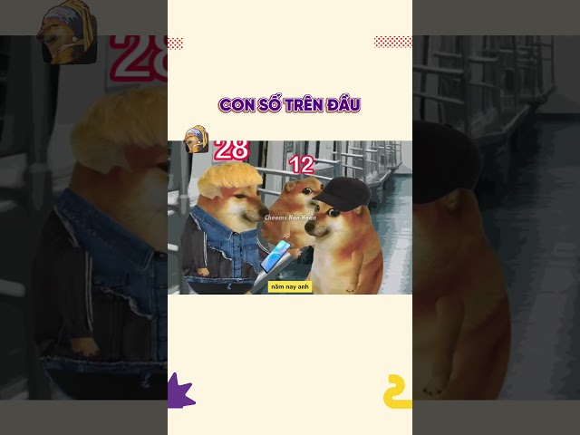 Con số trên đầu | Cheems Hân Hoan