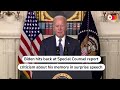 Biden says his memory is fine in reaction to report | REUTERS  - 01:18 min - News - Video