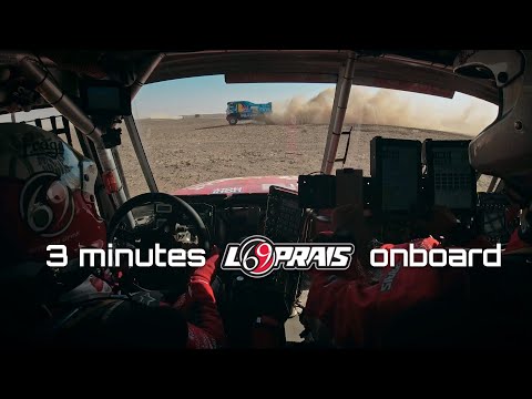 3 minutes LOPRAIS onboard - DAKAR 2022 - STAGE 7