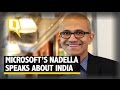 Microsoft Chief Satya Nadella Speaks on Aadhaar and Skype Lite for India