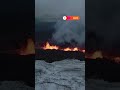 Lava flows from Iceland volcano