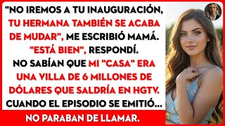 Mis padres se negaron a venir, así que invité a todos a mi villa de $6M frente al mar.