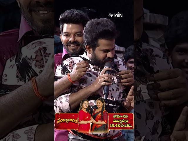 #shorts - Sudigali Sudheer & Hyper Aadi Comedy Performance #Rashmi #Dhee #Danceshow