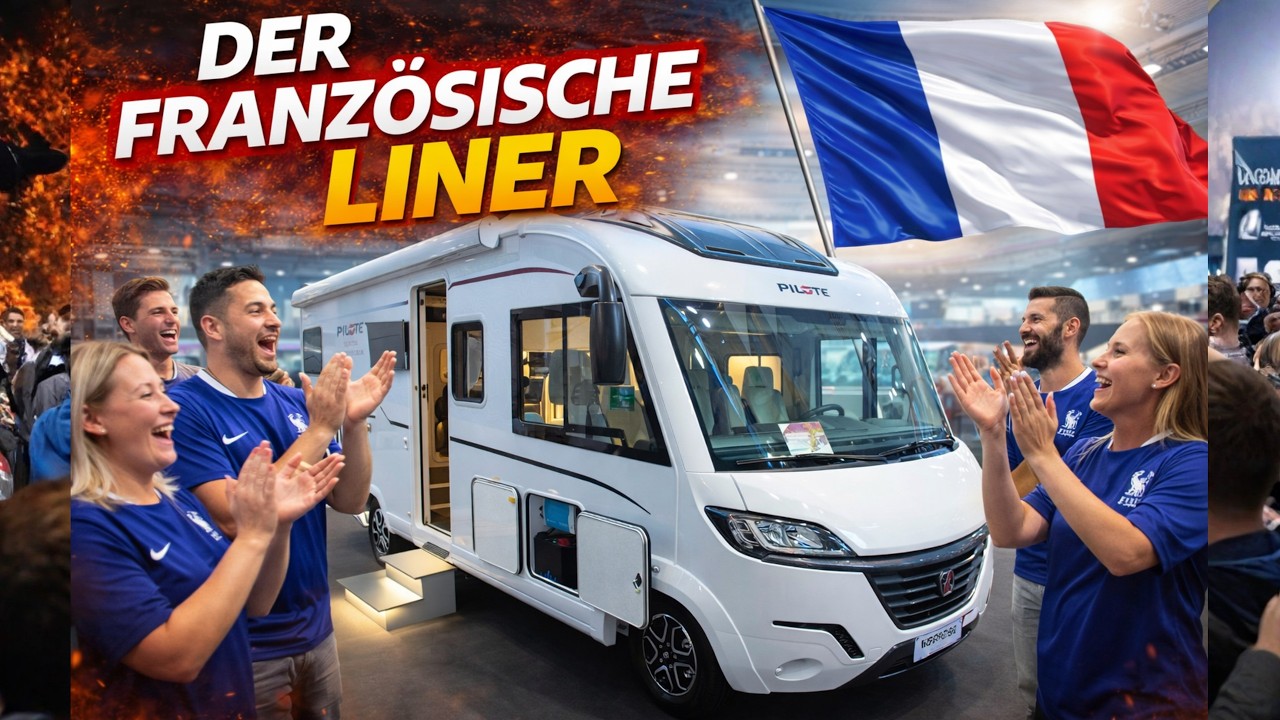 WOHNMOBIL VOLLINTEGRIERT 2026 Neuheiten Pilote G720 FGJ Spring Edition