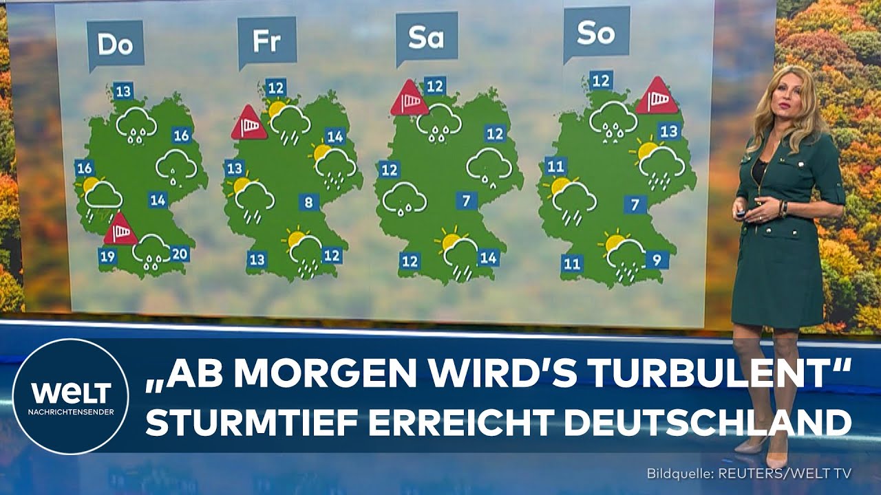 DEUTSCHLAND: „Es wird turbulent“ – Wetterumschwung im Anmarsch