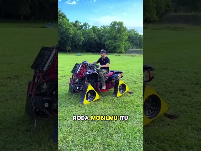 Lihat Mobil Segitiga Itu 🚗 ||~woodworking ~ art ~skill