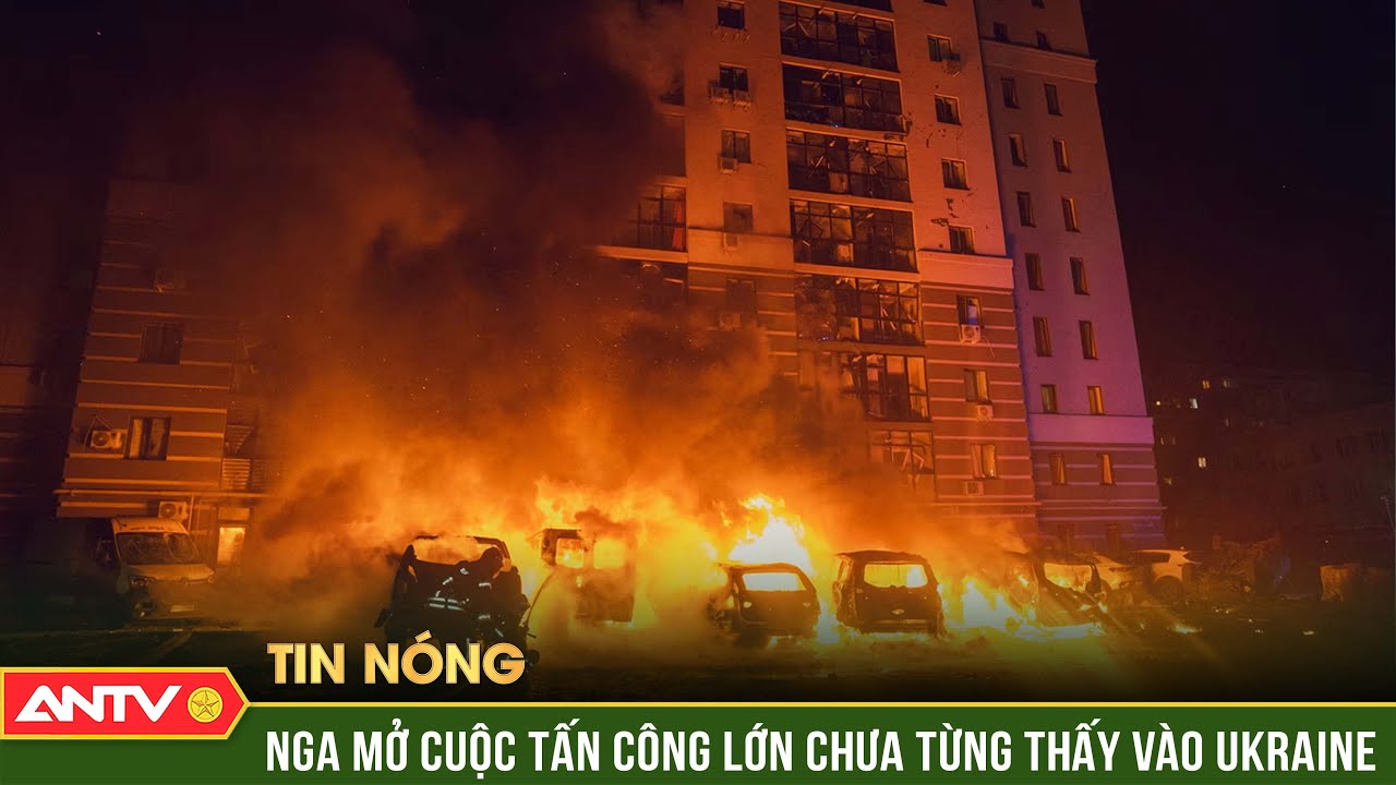 Nga mở cuộc tấn công trên không mới nhằm vào thủ đô Ukraine | ANTV