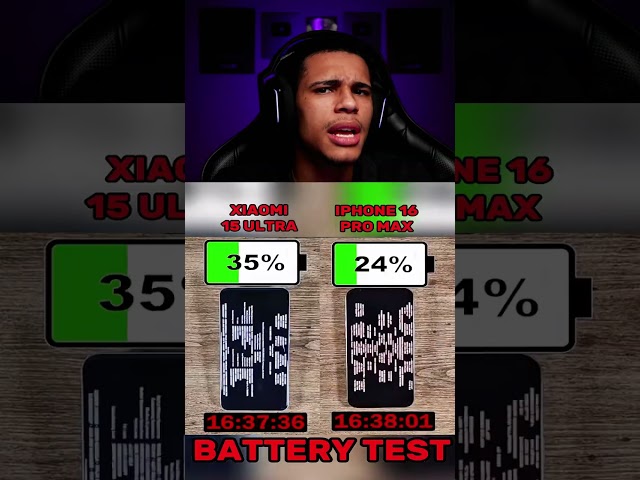 O Melhor Duelo de Baterias Xiaomi Vs iPhone 🔋📱