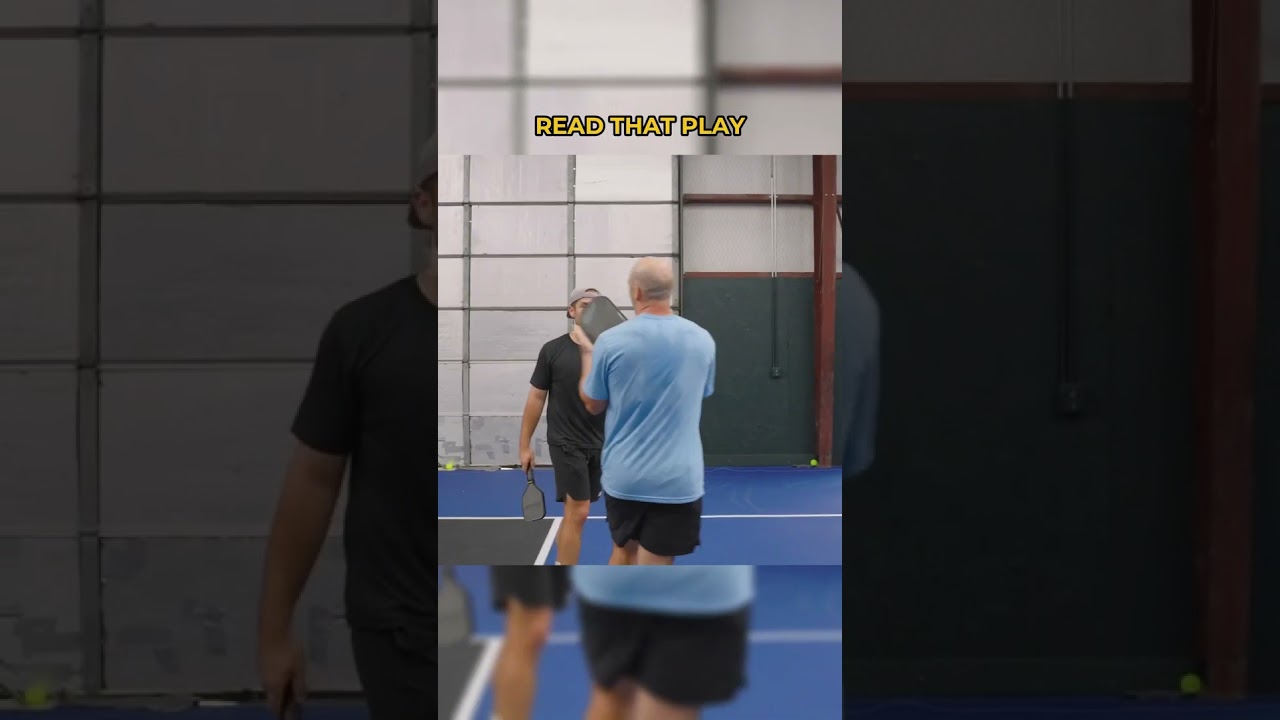 Trust your read and make the move 💨⁠ #shorts #pickleball #pickleballtips #propickleball